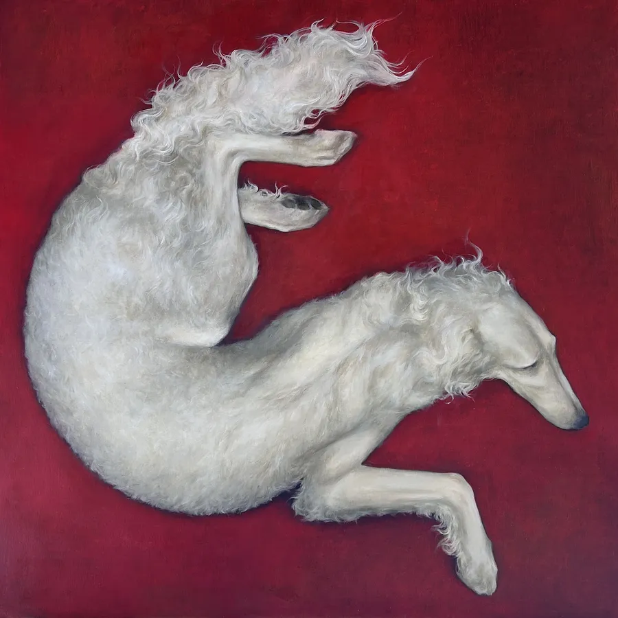 Зображення "Weightlessness" від Milana Levadna, розмір: 125x125 cm, матеріали: Oil on canvas, медіум: Живопис, місто: Croatia