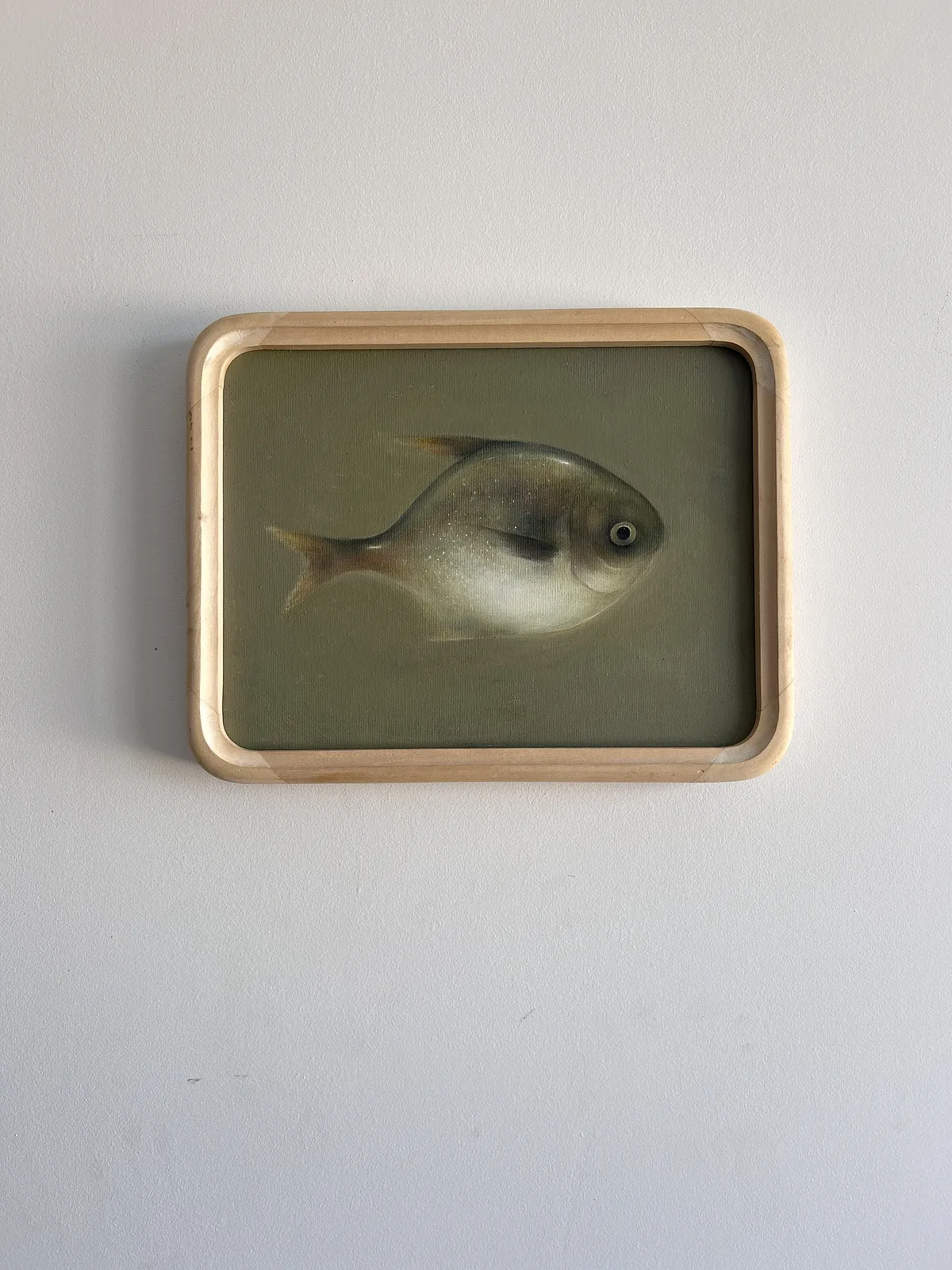 Зображення "Another fish" від Milana Levadna, розмір: 25x33, матеріали: Oil on canvas, медіум: Живопис, місто: Lviv Фото 1 з 3.