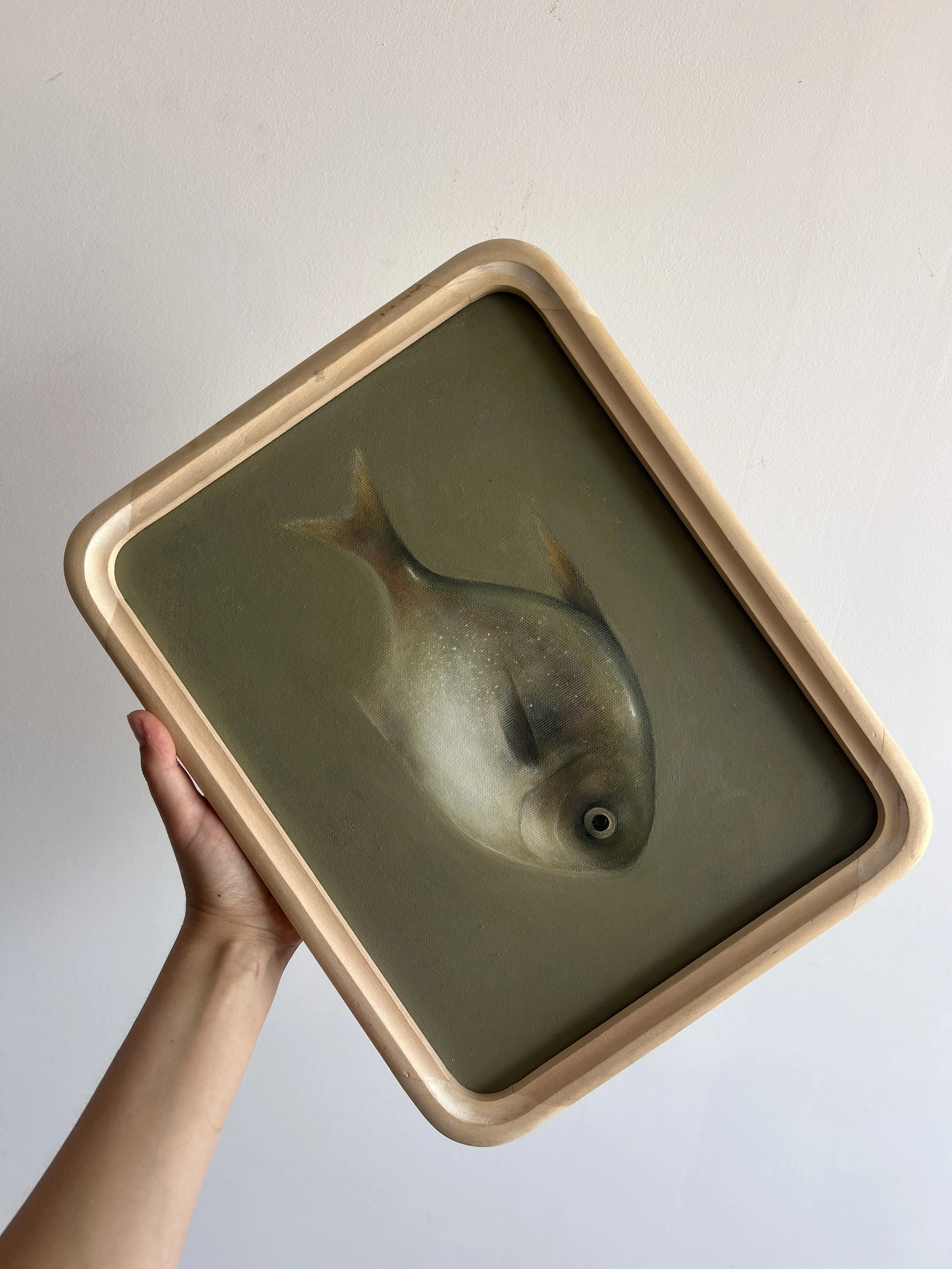Зображення "Another fish" від Milana Levadna, розмір: 25x33, матеріали: Oil on canvas, медіум: Живопис, місто: Lviv Фото 2 з 3.