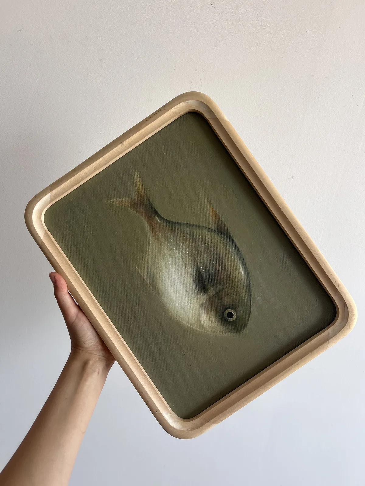 Зображення "Another fish" від Milana Levadna, розмір: 25x33, матеріали: Oil on canvas, медіум: Живопис, місто: Lviv Фото 2 з 3.