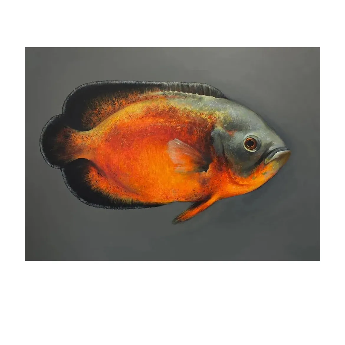 Зображення "Red Oscar" від Milana Levadna, розмір: 120x90 cm, матеріали: Acrylic on canvas, медіум: Живопис, місто: Kharkiv