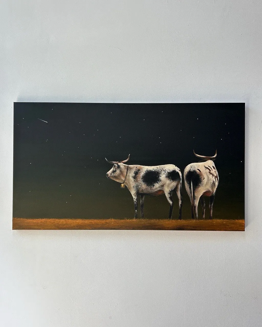 Зображення "Under the stars" від Milana Levadna, розмір: 50x90 cm, матеріали: Acrylic on canvas, медіум: Живопис, місто: Lviv